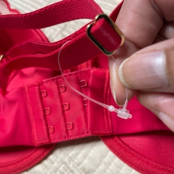 Natori Avail Full Figure Bra 32DD Convertible J Hook Underwire Contour in Chili - Picture 8 of 9